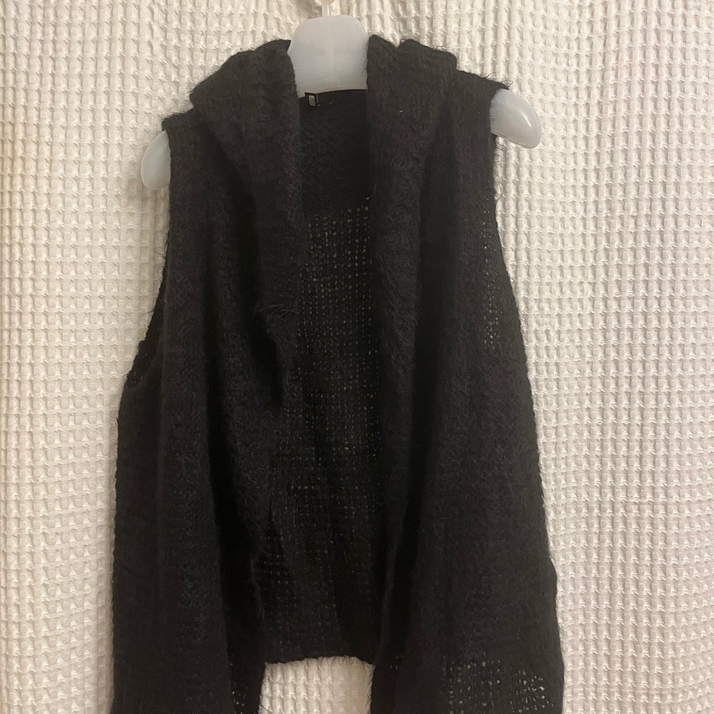 Eileen Fisher XL hoodie vest